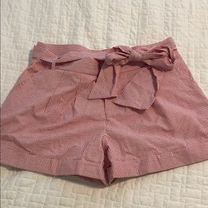 Lauren James seersucker shorts